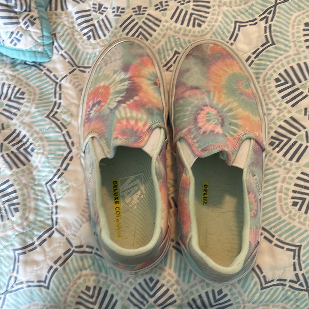 Tie dye vans
